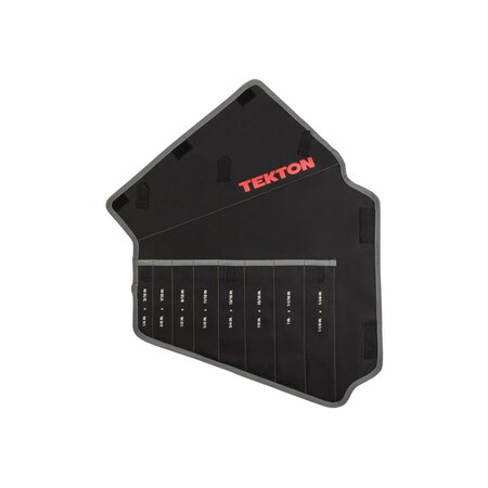 TEKTON 8-Tool Box End Wrench Pouch 1/4 - 1-1/4in. ORG27708